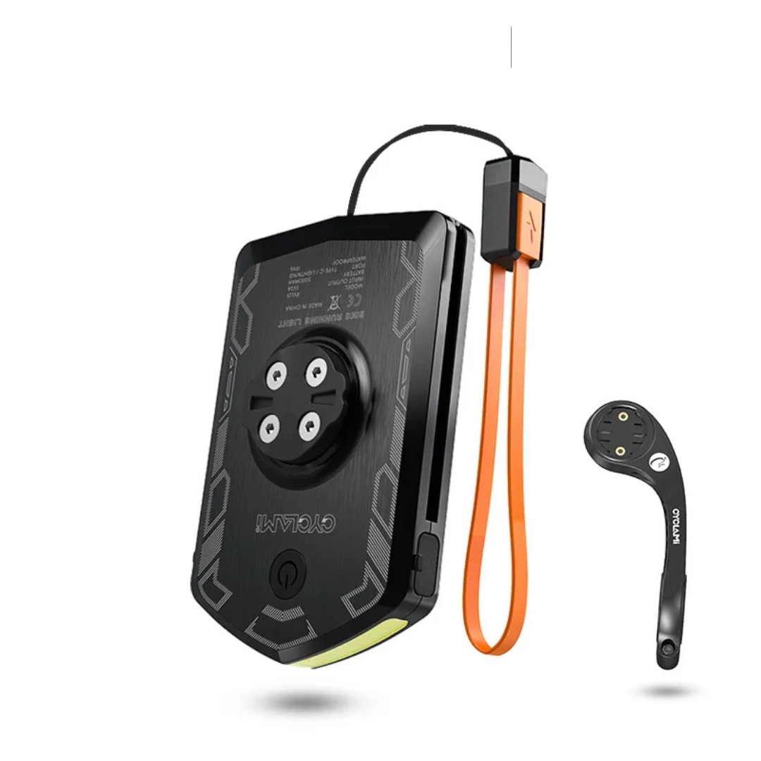 Luz Delantera Diurna 5000 mAh para Bicicleta.Compatible con Garmin y XOSS