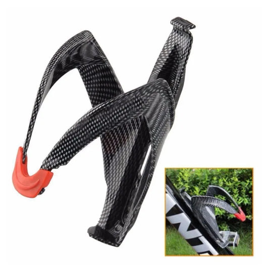 Porta Bidón de Fibra de Carbono para Bicicleta MTB