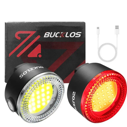 Luces LED BUCKLOS COB. Recargables por USB