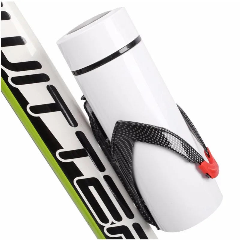 Porta Bidón de Fibra de Carbono para Bicicleta MTB